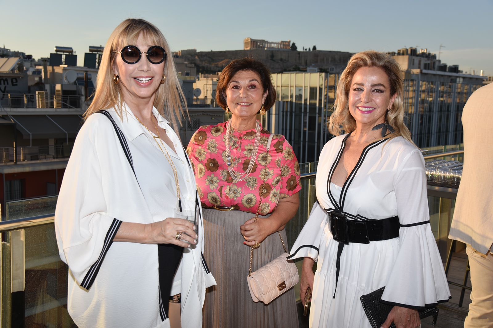 Oι κυρίες Λέιλα Νεοφύτου, Μαρίνα Κίντα και Νίκη Παξιμαδάκη-Κολντήρη.