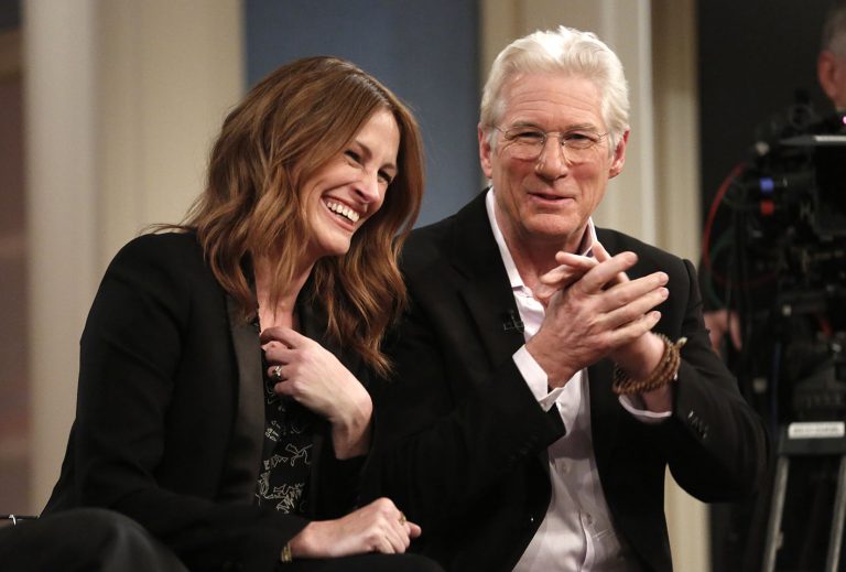 H Julia Roberts και ο Richard Gere όταν εμφανίστηκαν μαζί στο NBC News' "Today" show.