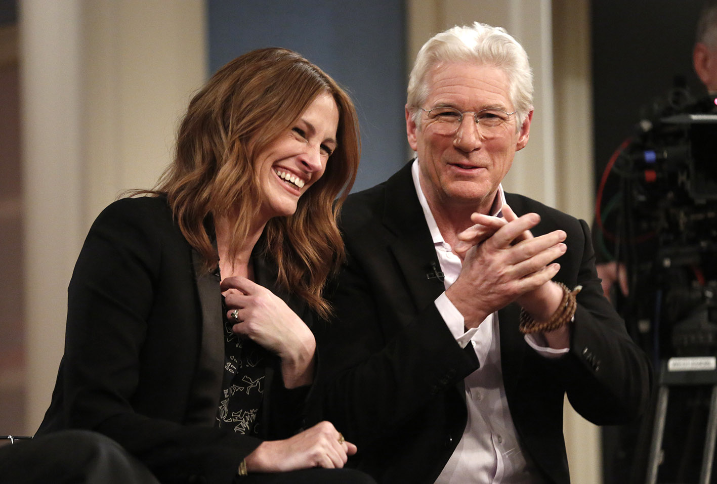 H Julia Roberts και ο Richard Gere όταν εμφανίστηκαν μαζί στο NBC News' "Today" show.