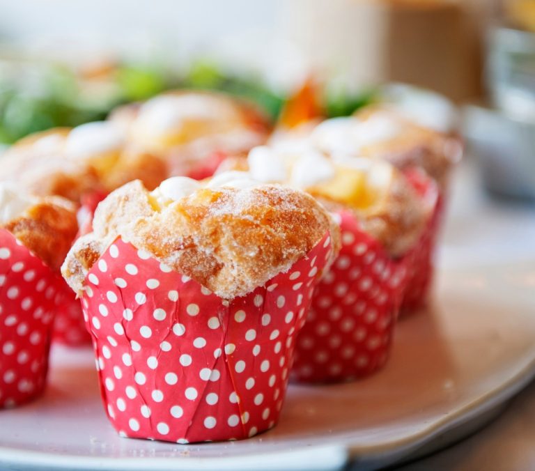 Muffins κεράσματα για γιορτή