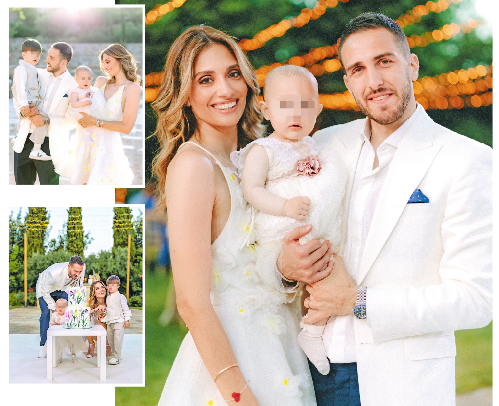 Ο Κώστας Φορτούνης βάφτισε την κόρη του