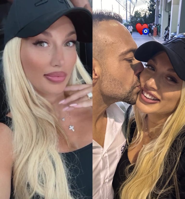 Η Κωνσταντίνα Σπυροπούλου στο γήπεδο