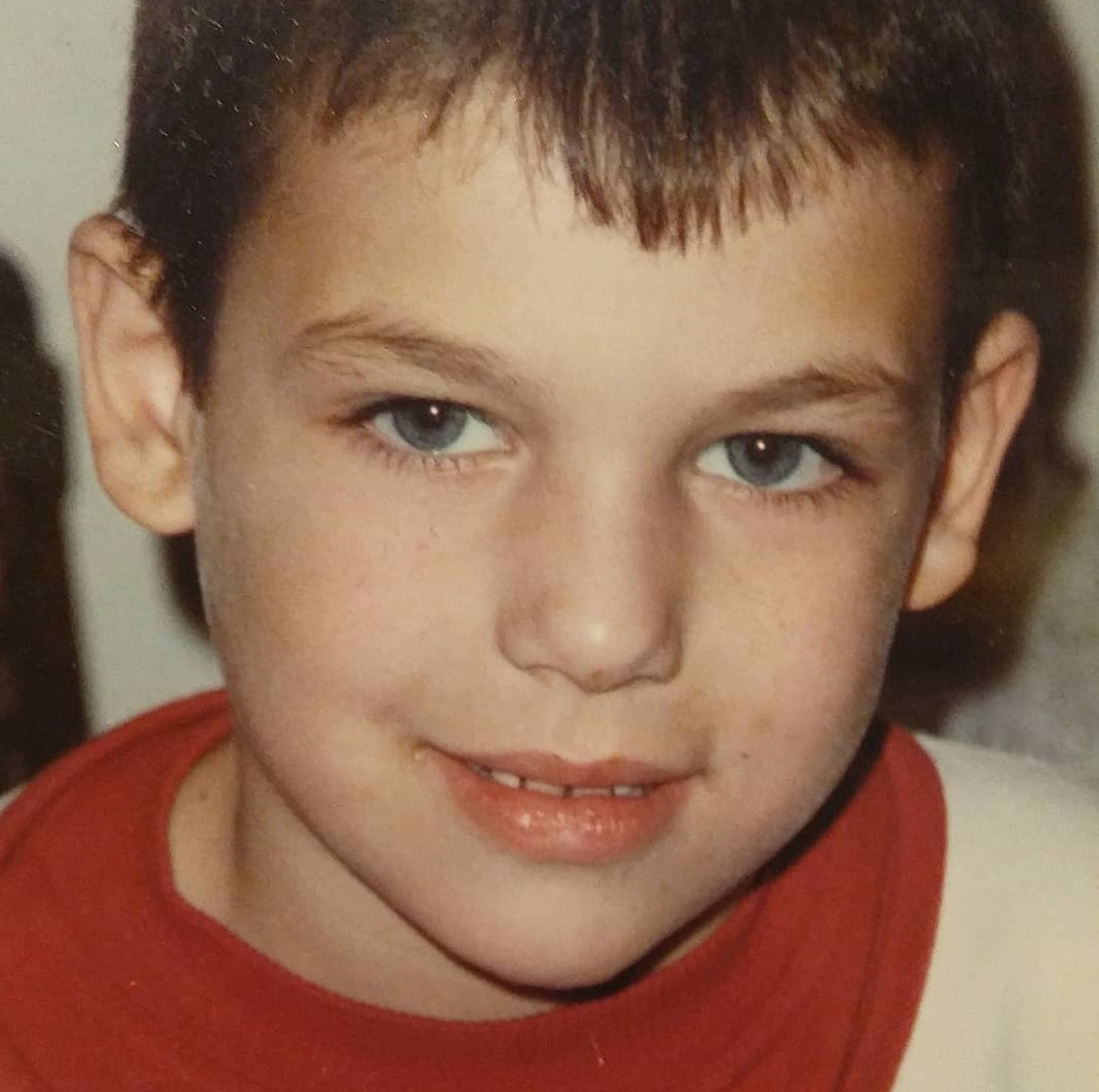 Ο Βασίλης Μίχας παιδί