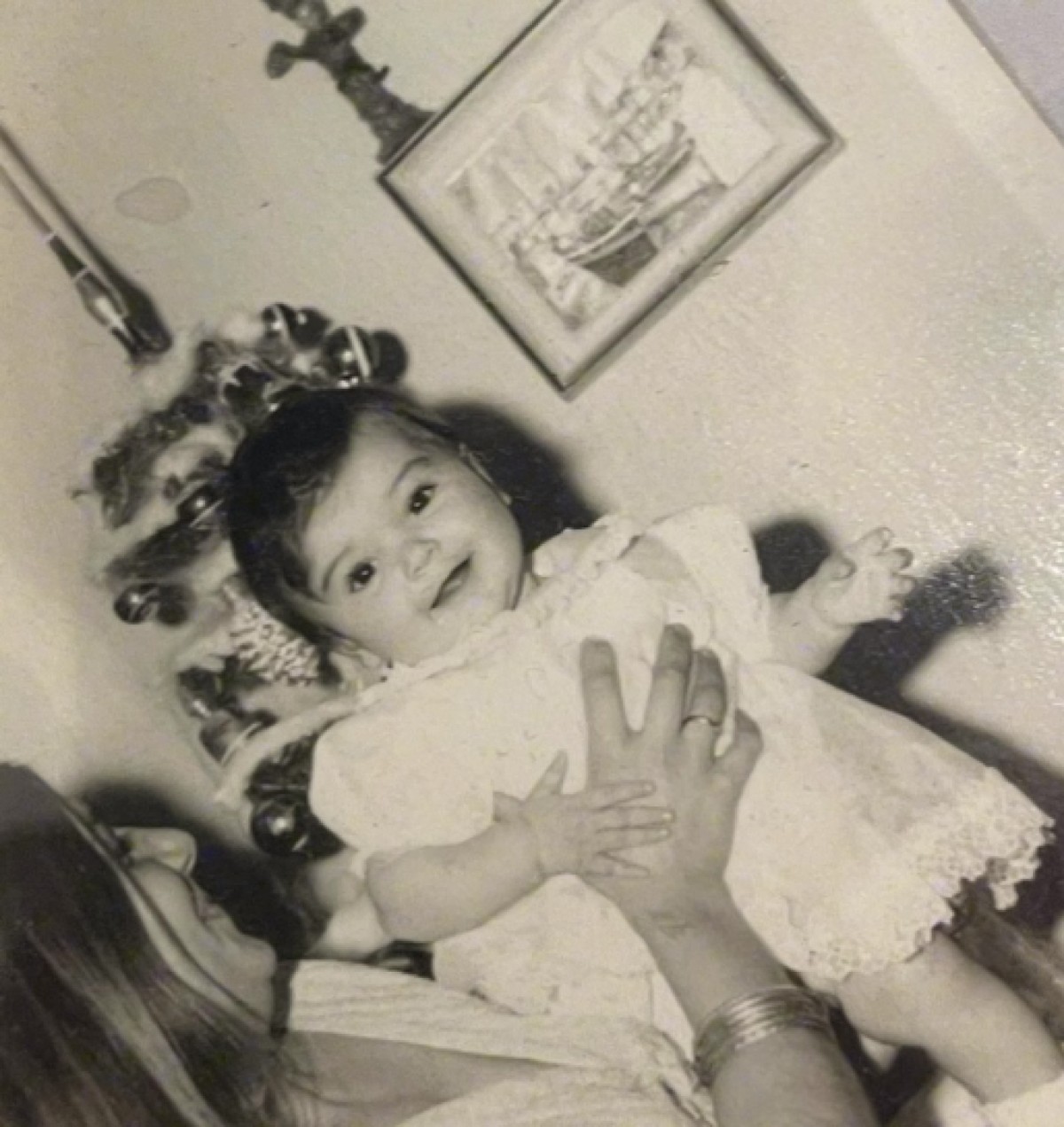 Η Χριστίνα Παππά σε μικρή ηλικία