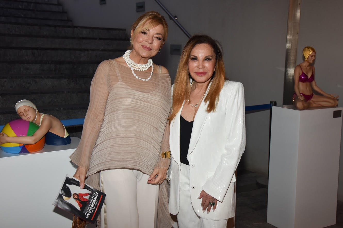 Η Μαίρη Φιξ και η Carole Feuerman