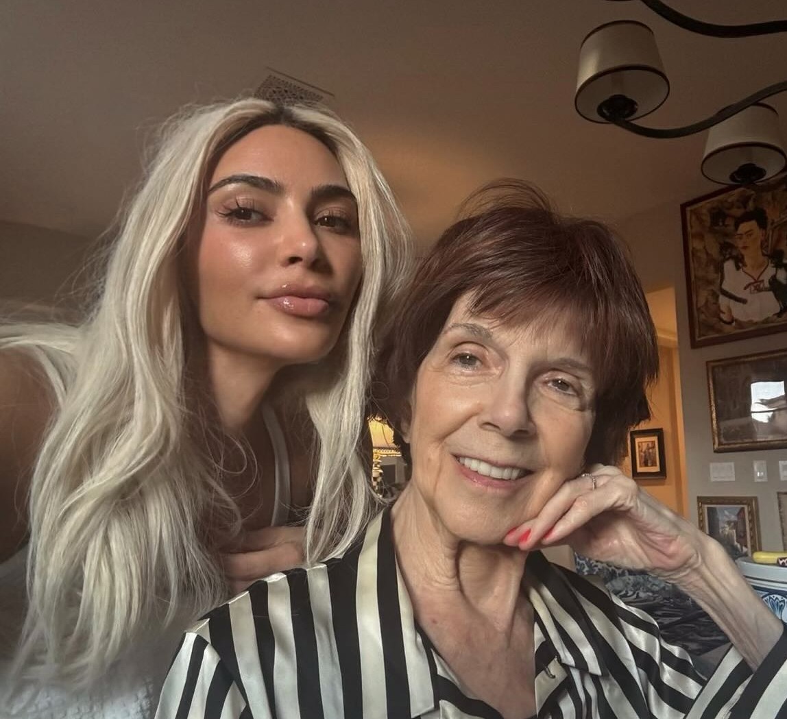 Kim Kardashian με τη γιαγιά της