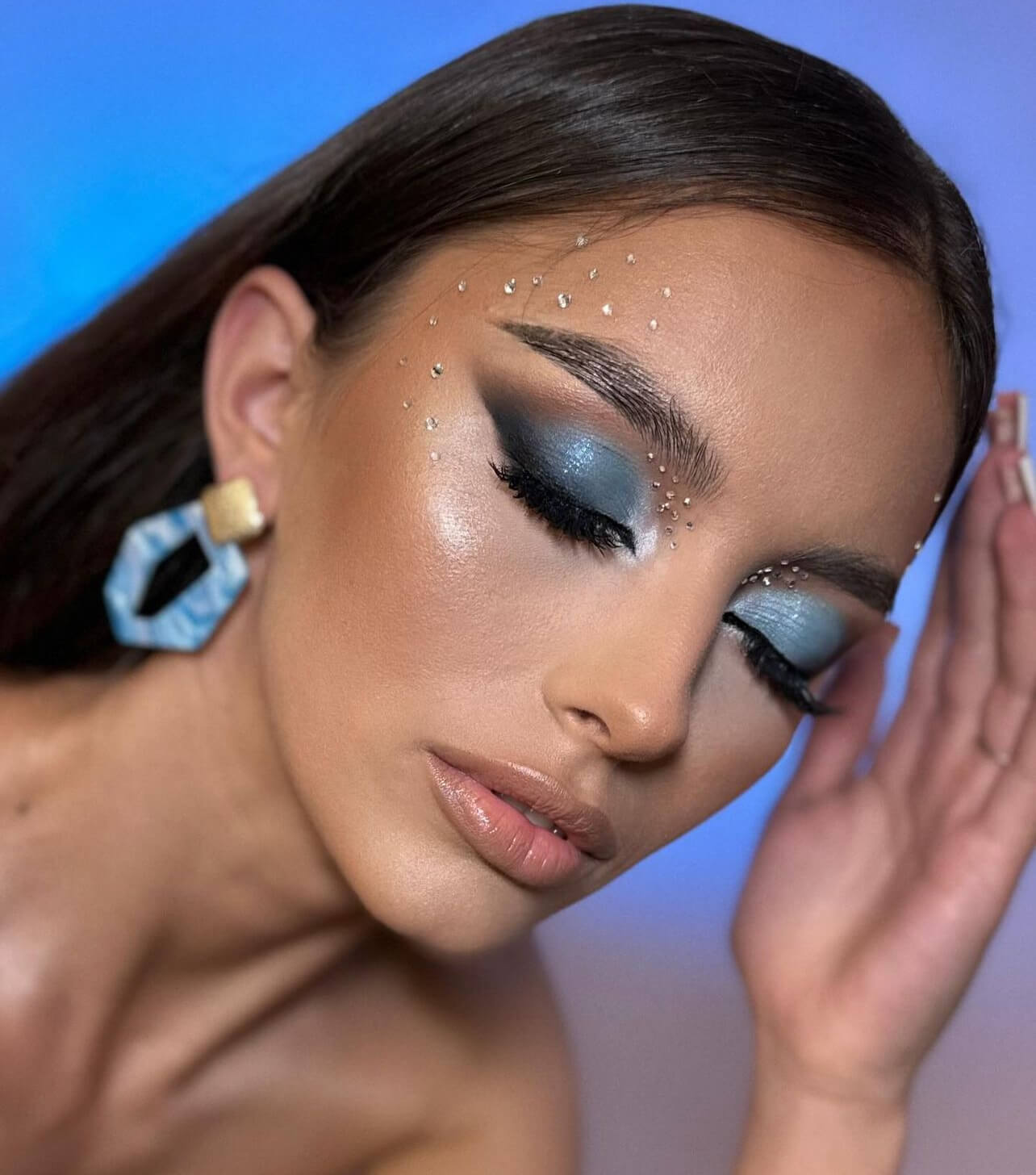 Μπλε μακιγιάζ