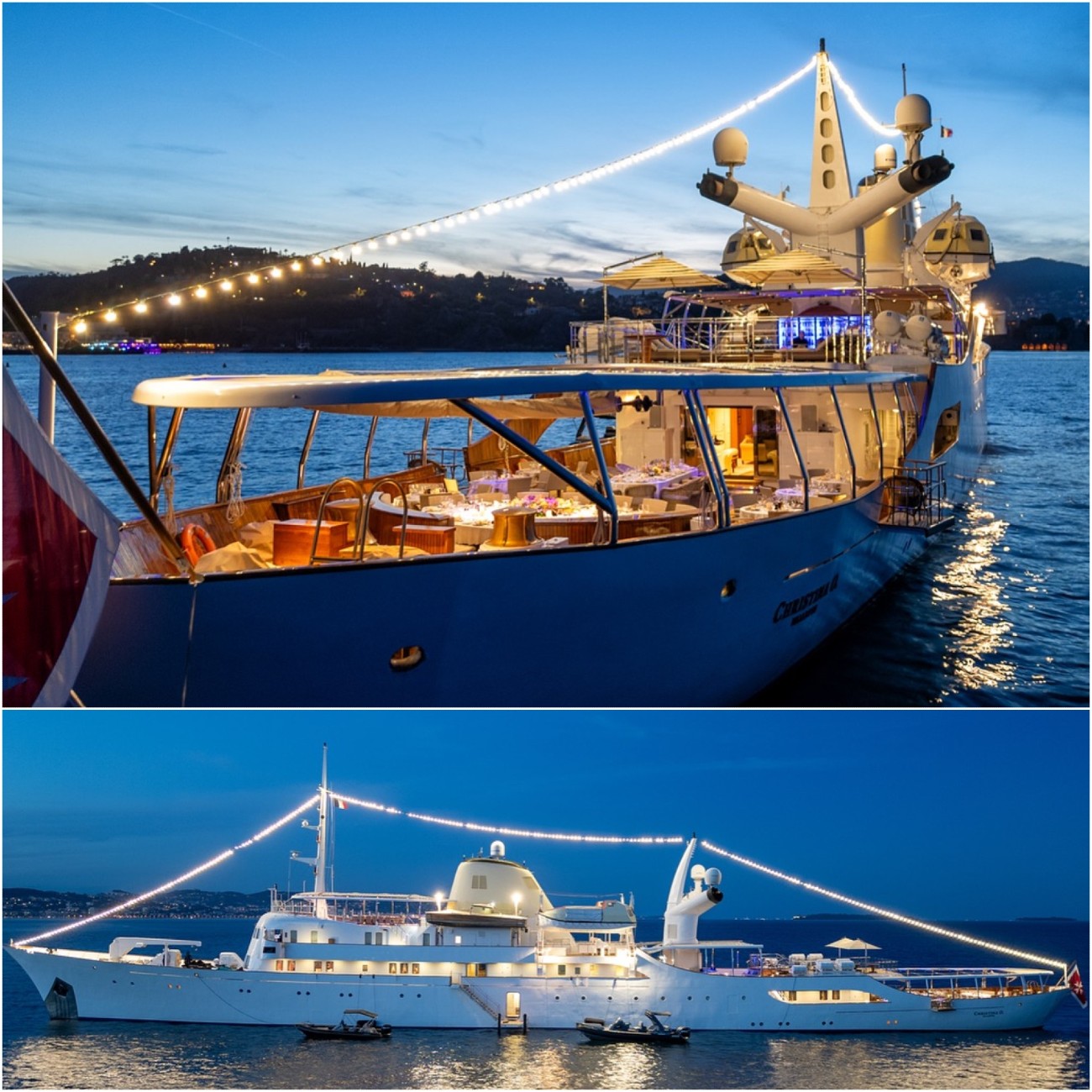 Η θαλαμηγός Christina O του Ωνάση