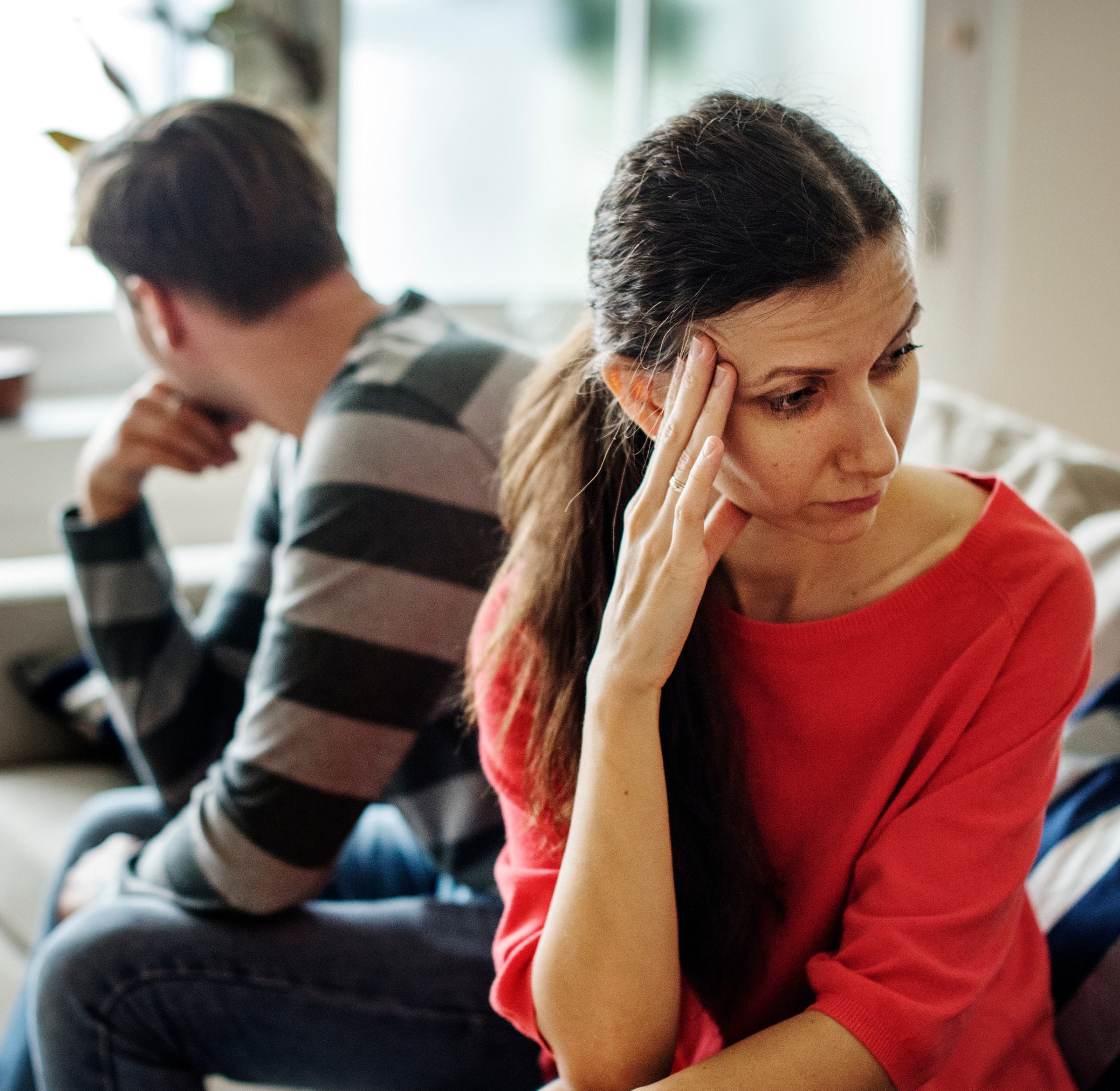 Τσακωμένο ζευγάρι