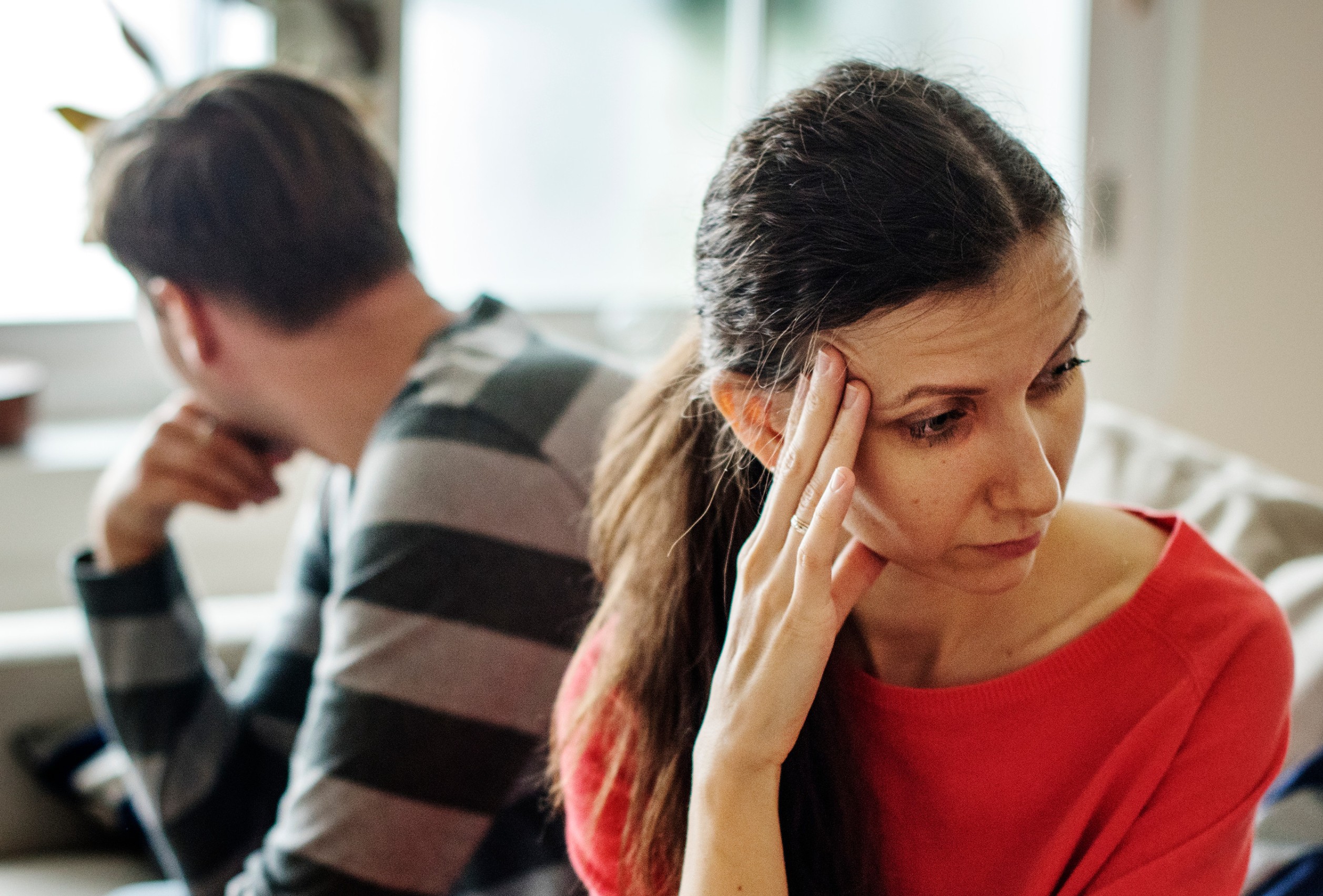 Τσακωμένο ζευγάρι