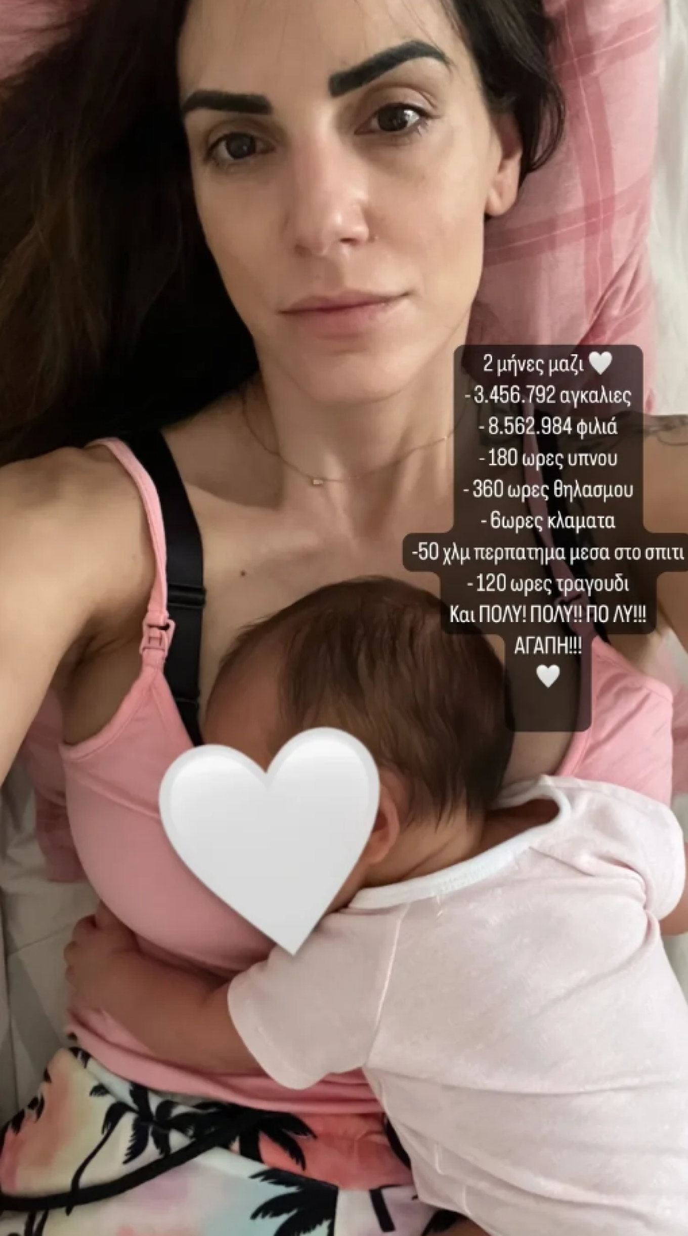 Η ανάρτηση της Ελισάβετ Σπανού για την κόρη της