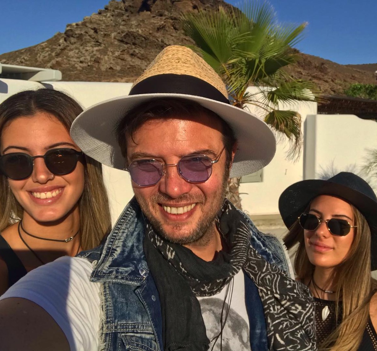 Ο Λιβιεράτος με τις κόρες του Δανάη και Νεφέλη