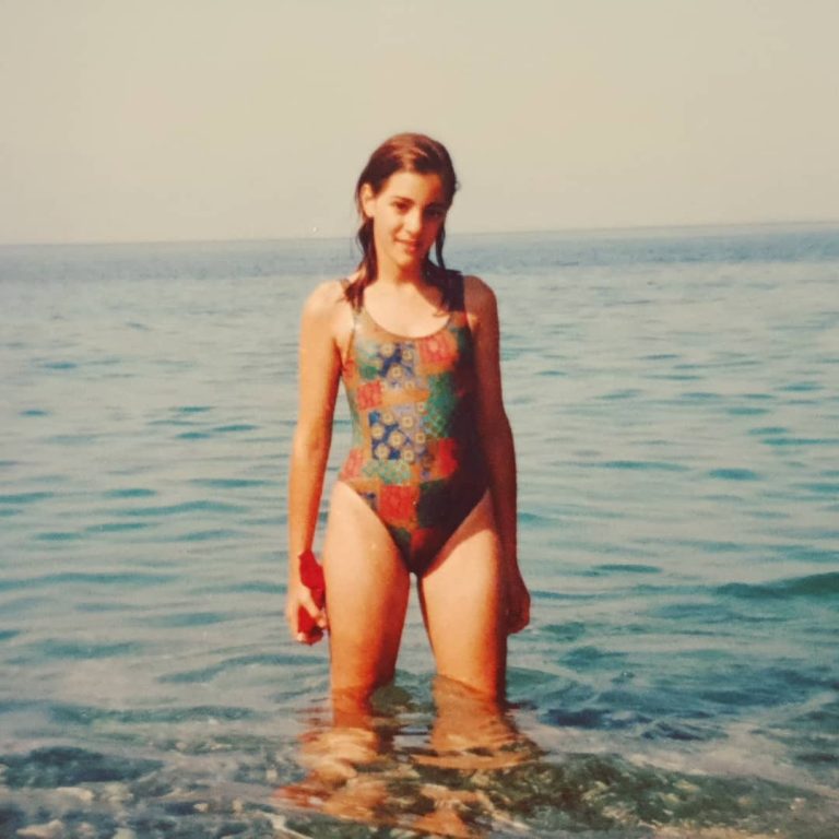 Η Νατάσσα Μποφίλιου παιδί