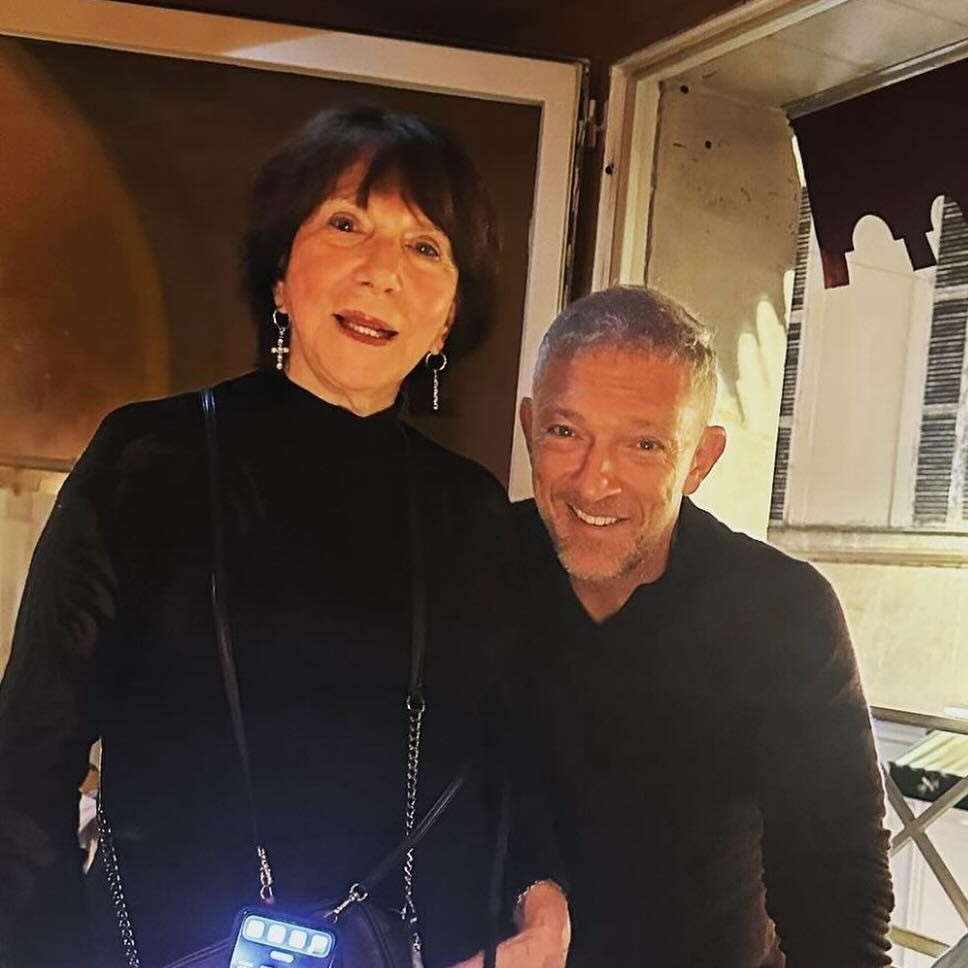 H Sabine Cassel με τον γιο της Vincent