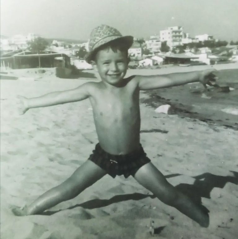 Ο Θανάσης Ευθυμιάδης παιδί