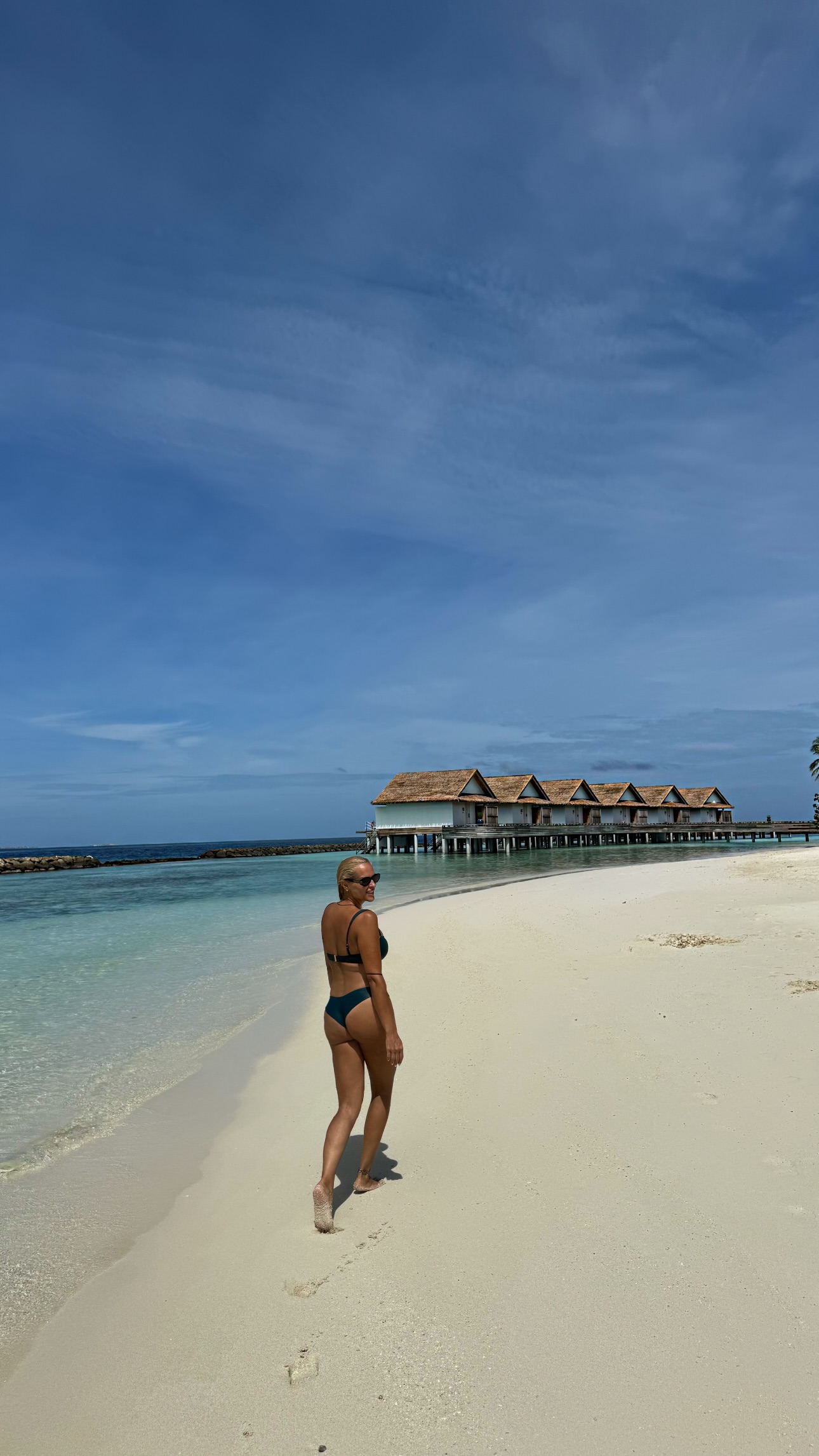 Η Έλενα Ασημακοπούλου στις Μαλδίβες