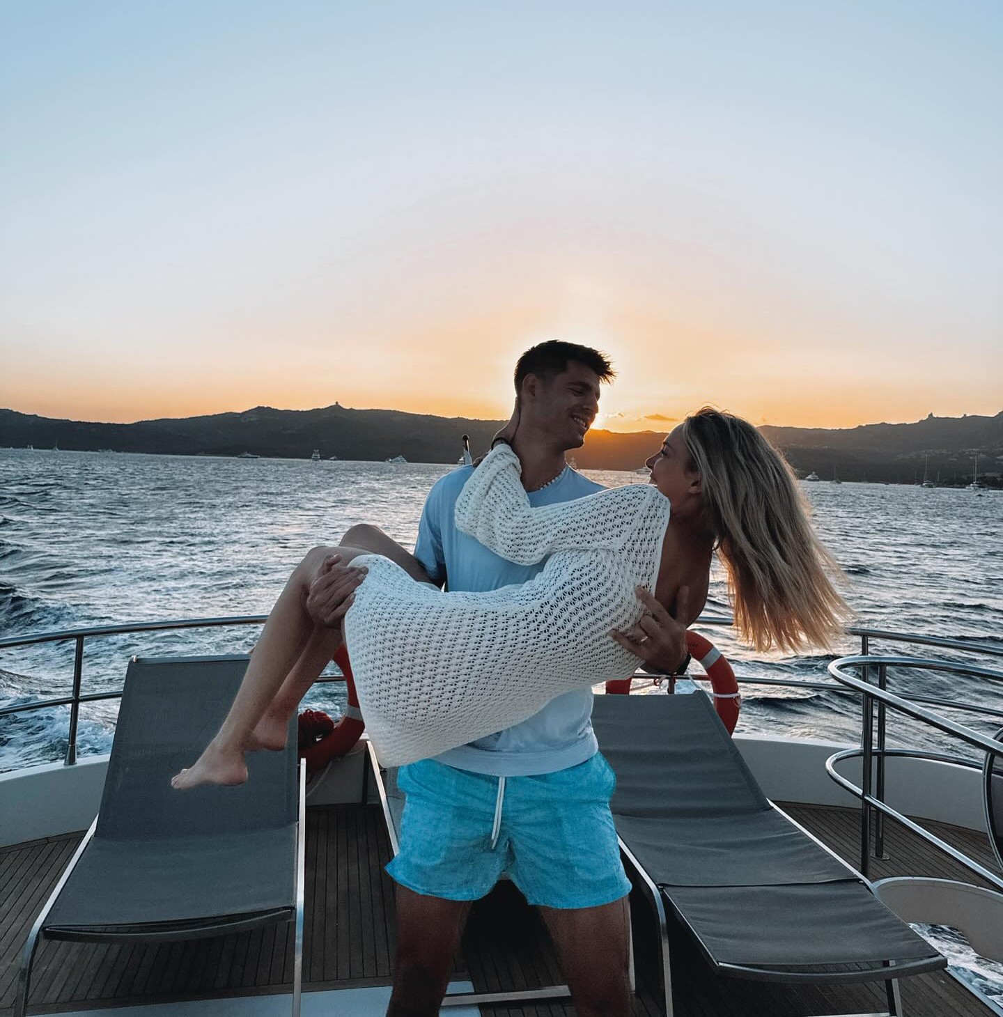 Alice Campello Και Αlvaro Morata