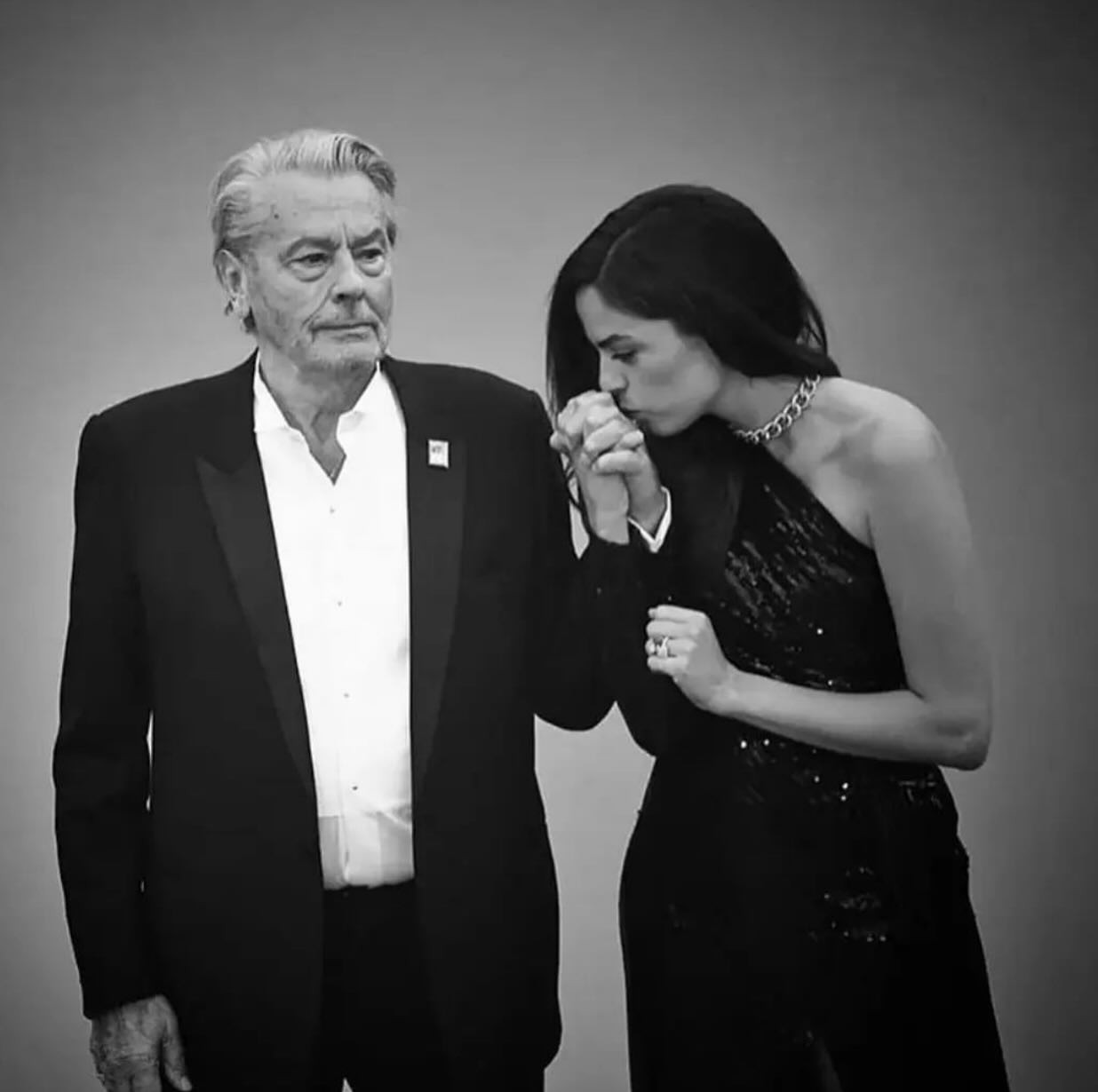 Alain Delon με την κόρη του