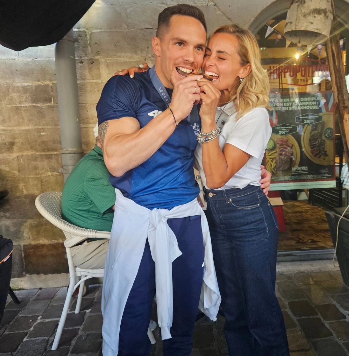 Βασιλική Μιλλούση και Λευτέρης Πετρούνιας