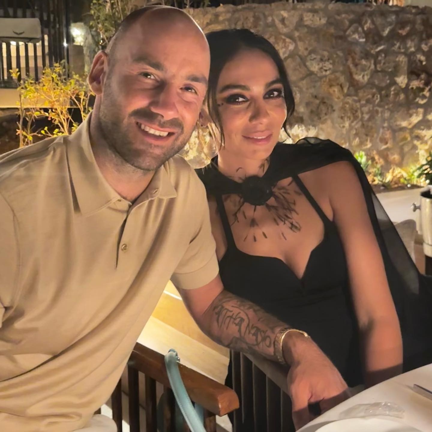 Βασίλης Σπανούλης και Ολυμπία Χοψονίδου