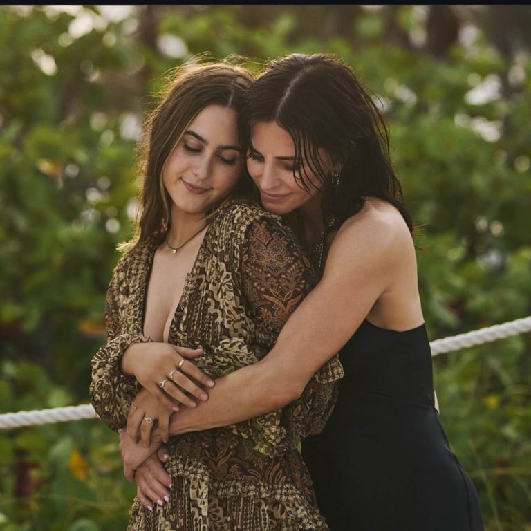 Η Courtney Cox με την κόρη της