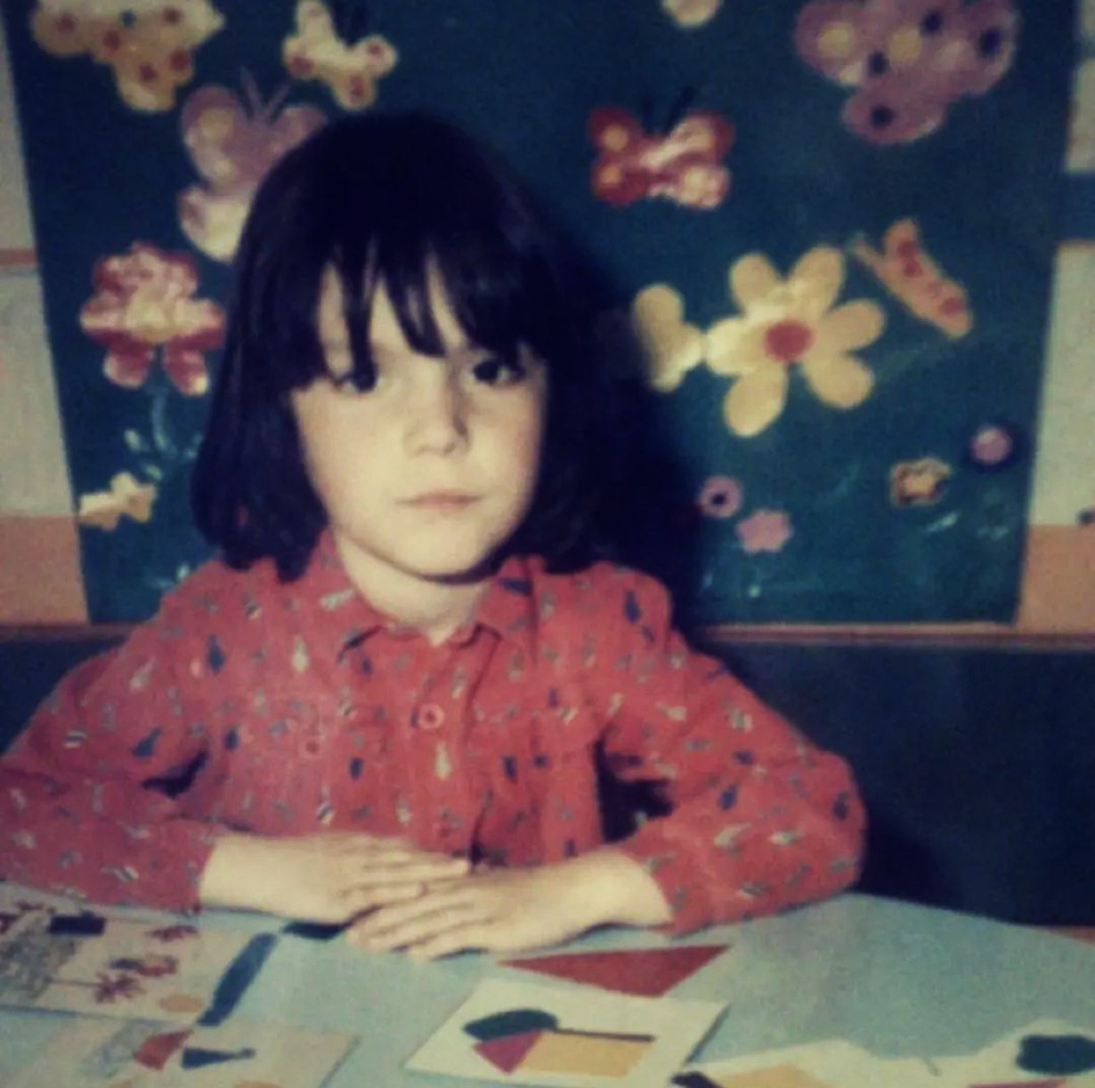 Η τραγουδίστρια Ελεάνα Παπαϊωάννου σε μικρή ηλικία