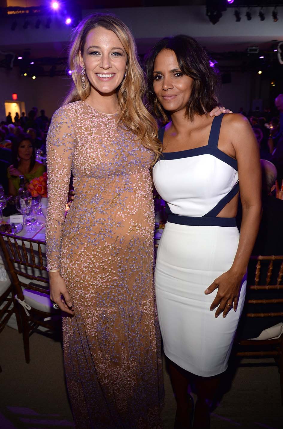 H Blake Lively και η Halle Berry πριν από δέκα χρόνια το 2014 στη Νέα Υόρκη.