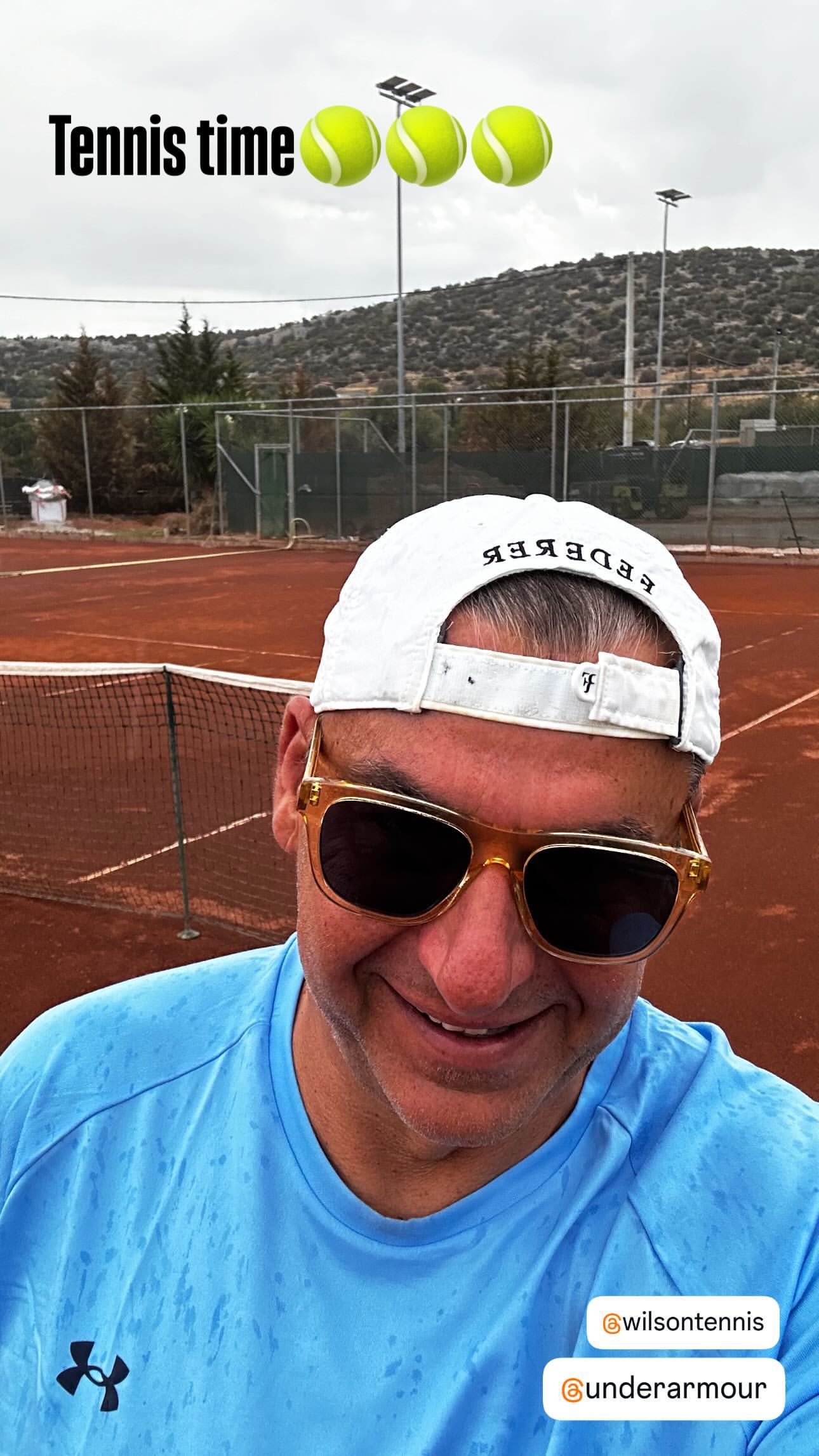 Ο Γιώργος Λιάγκας για τέννις