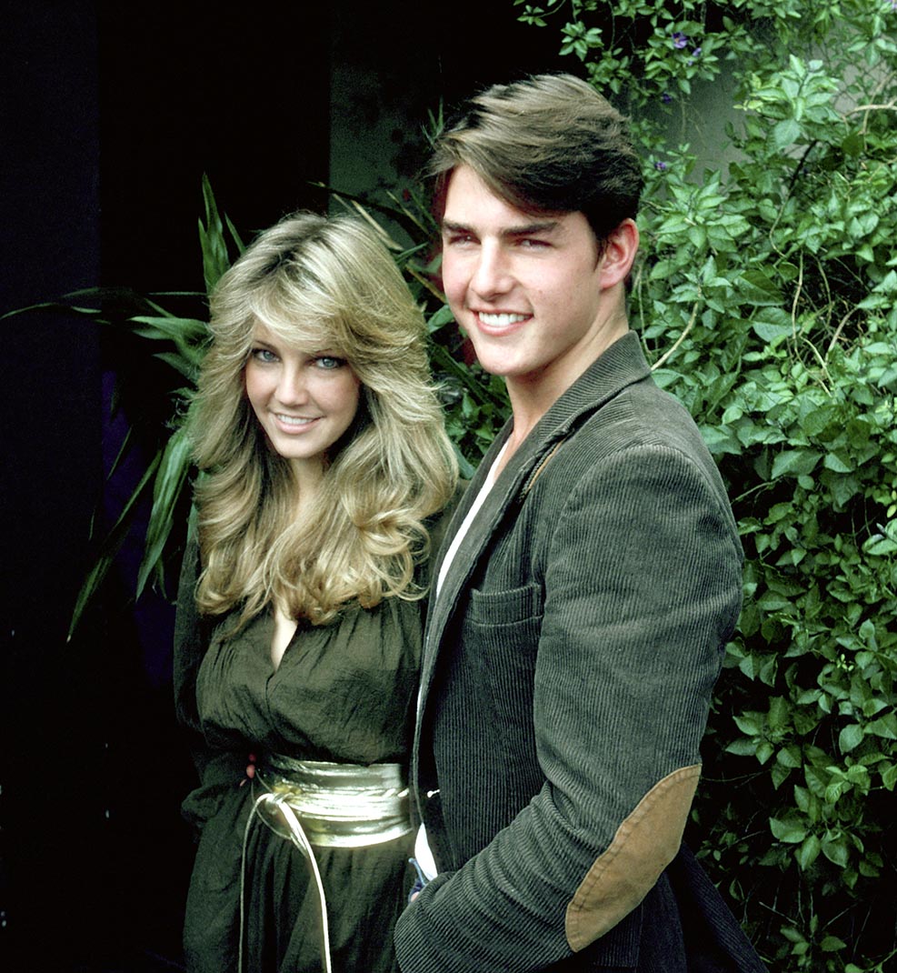 H Heather Locklear και ο Tom Cruise στην εκδήλωση της εκπομπής "Entertainment Tonight" που γιόρταζε τα 100 της επειδόδια στο εστιατόριο Su Ling στο Los Angeles.