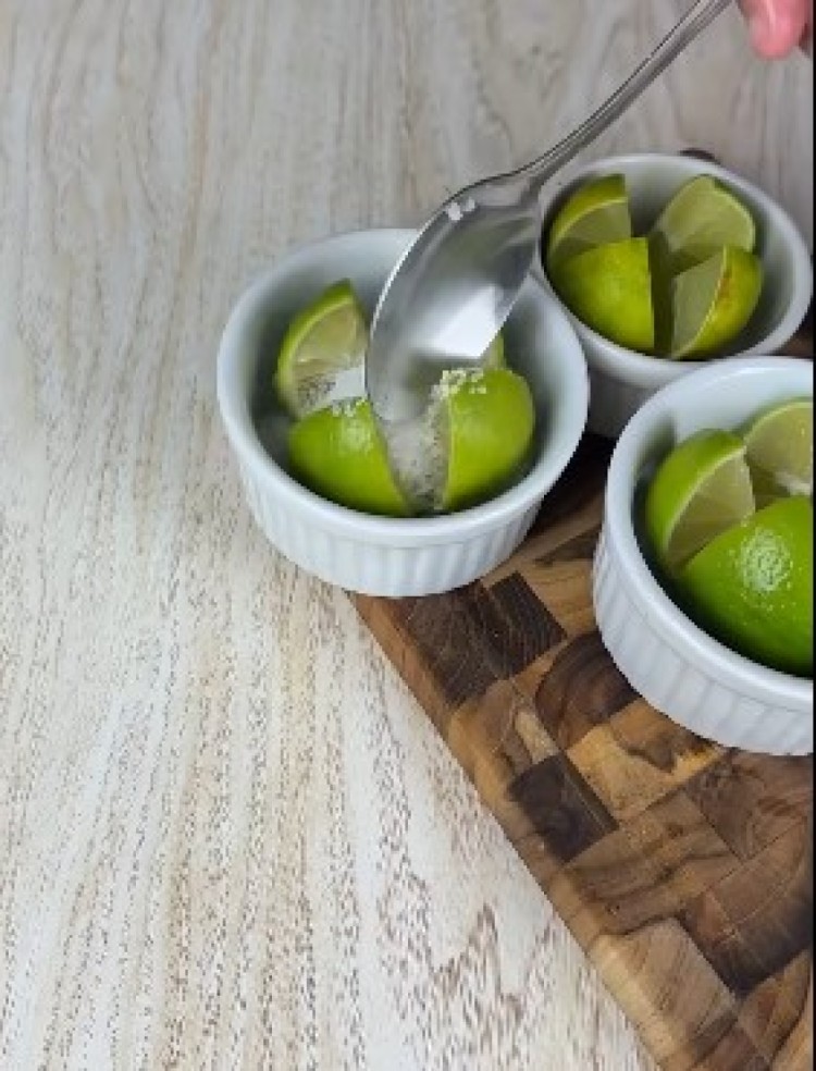 Λάιμ με αλάτι