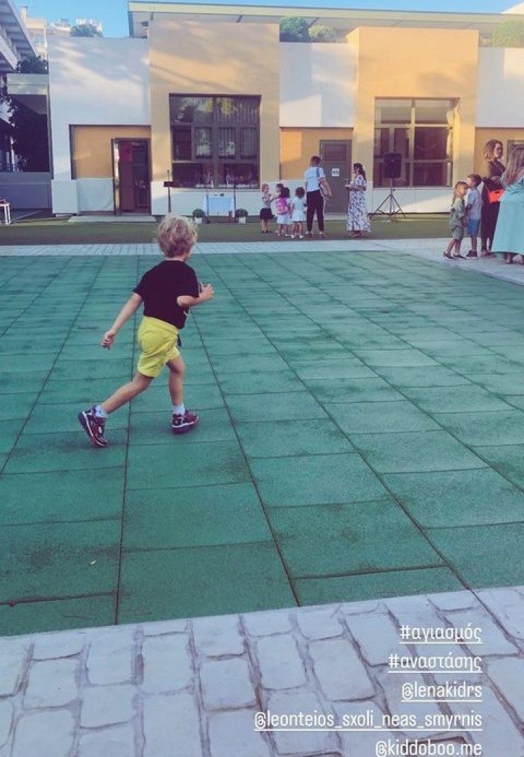 Ο γιος του Αλέξανδρου Μπουρδούμη και της Λένας Δροσάκη