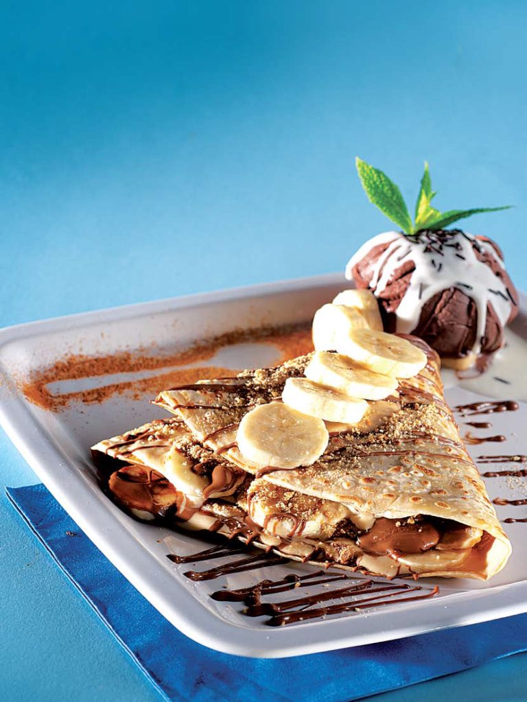 Συνταγή ημέρας Κρέπα με πραλίνα