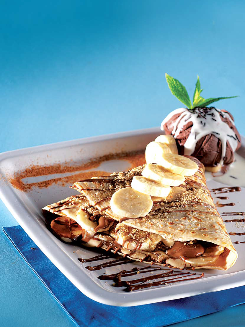 Συνταγή ημέρας Κρέπα με πραλίνα