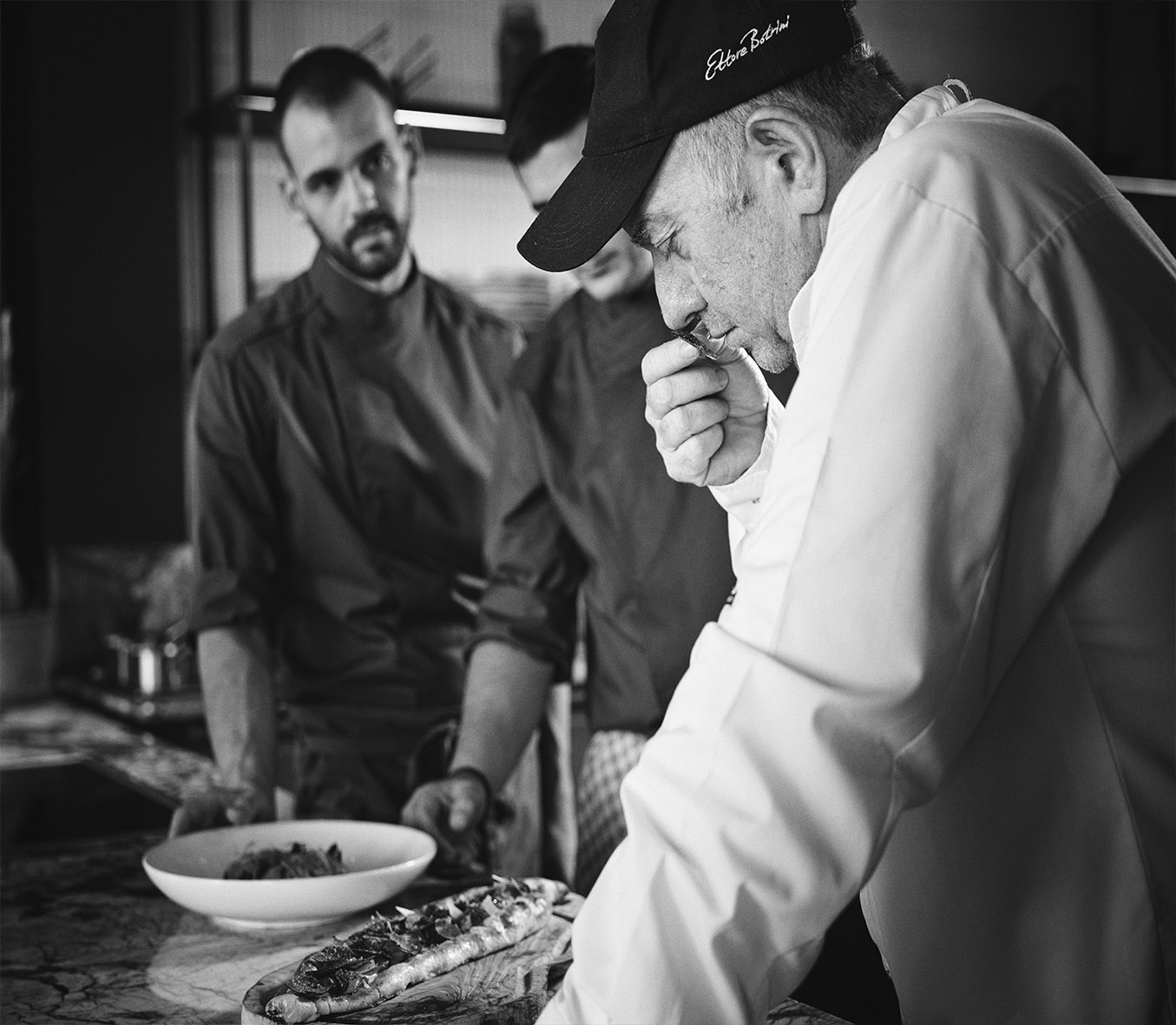 Ο σεφ Ettore Bottrini