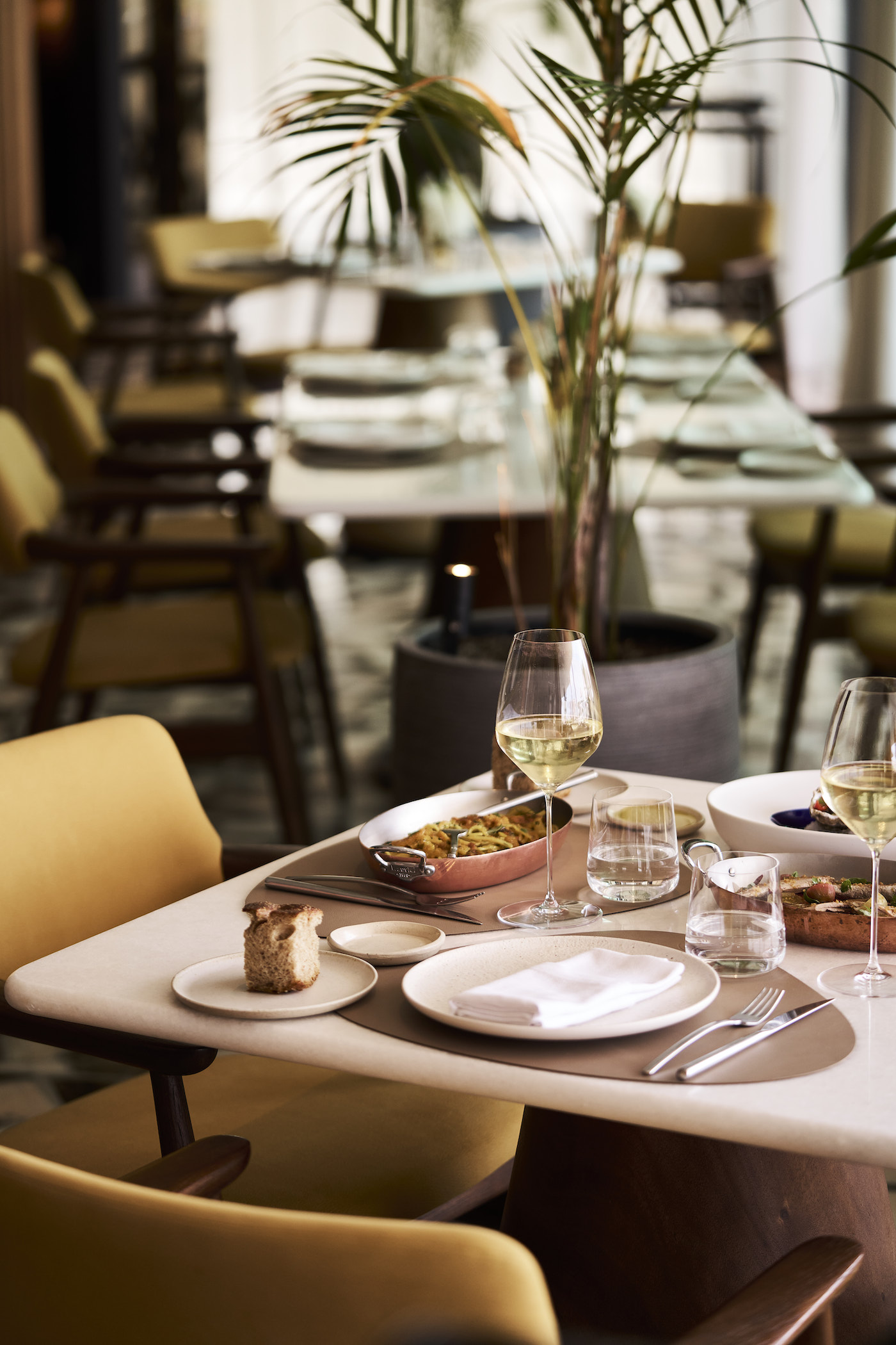 Φωτογραφικό υλικό από το εστιατόριο Ora του Ettore Bottrini στο ξενοδοχείο One&Only Aesthesis