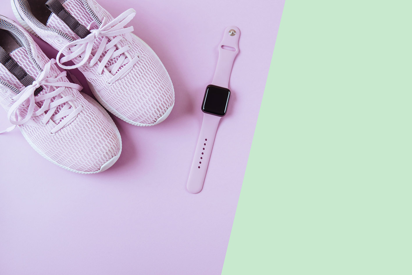 Παπούτσια αθλητικά και ρολόι