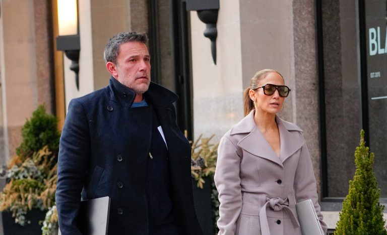 O Ben Affleck και η Jennifer Lopez στις 29 Μαρτίου 2024 στη Νέα Υόρκη.