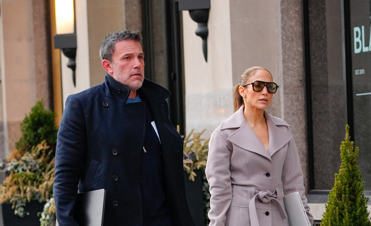 O Ben Affleck και η Jennifer Lopez στις 29 Μαρτίου 2024 στη Νέα Υόρκη.