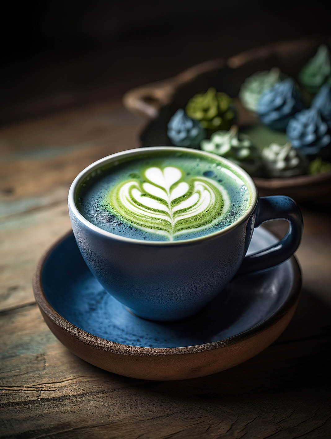 Τσάι μπλε μάτσα