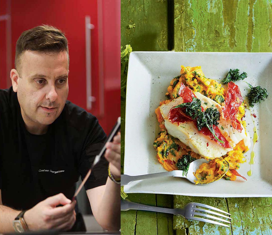 Συνταγή ημέρας, Φιλέτο σφυρίδας από τονΟ σεφ Κώστα Γεωργατζά