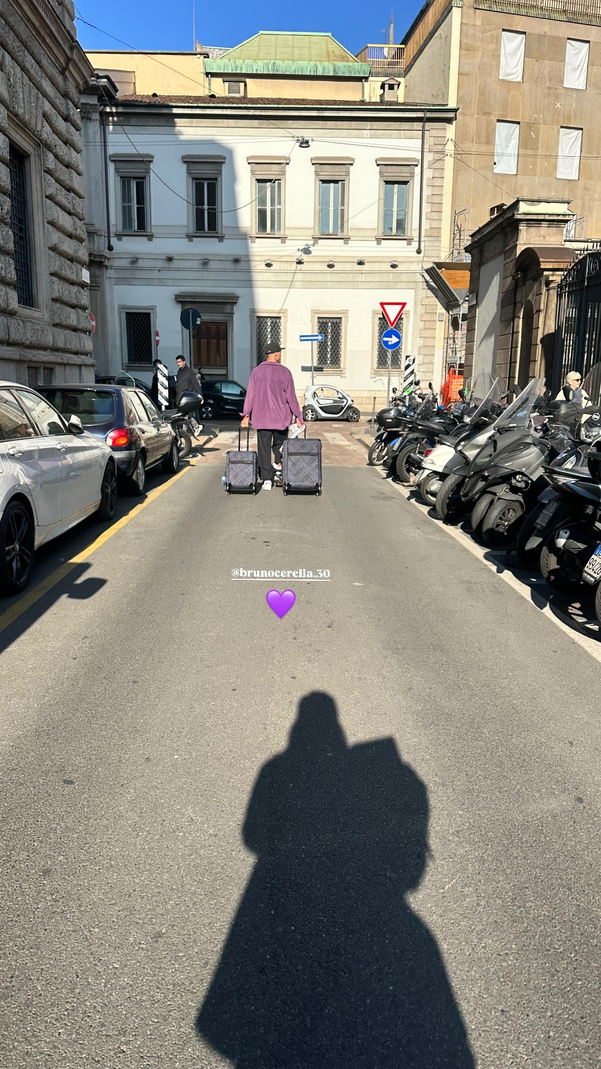 Αθηνά Οικονομάκου και Μπρούνο Τσερέλα στην Ιταλία