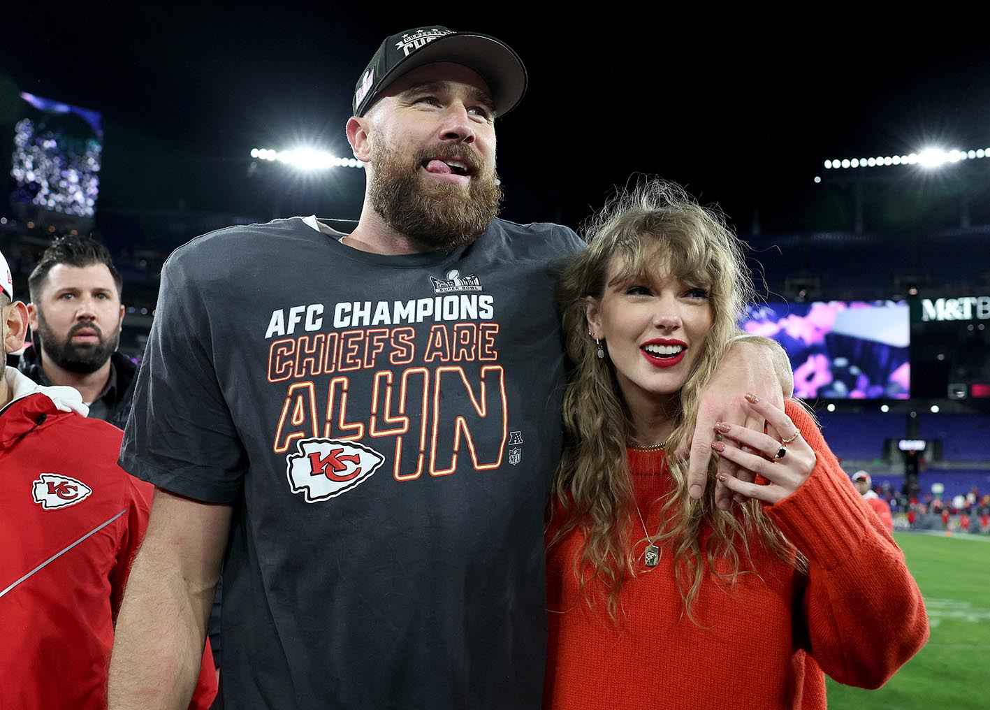 H Taylor Swift και ο Travis Kelce