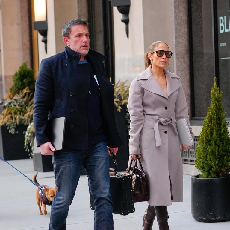 O Ben Affleck και η Jennifer Lopez στις 29 Μαρτίου 2024 στη Νέα Υόρκη.