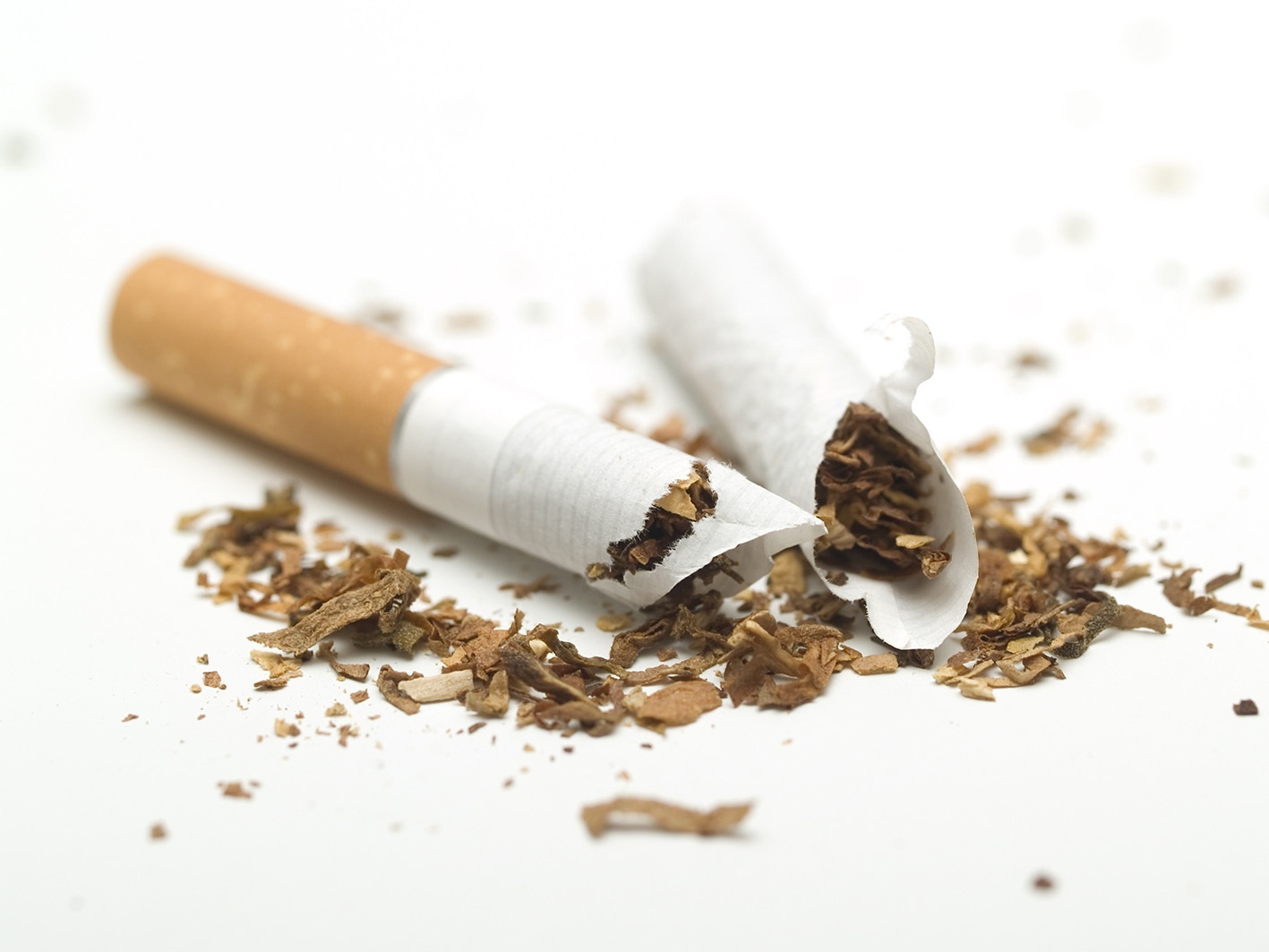 Τσιγάρο σπασμένο