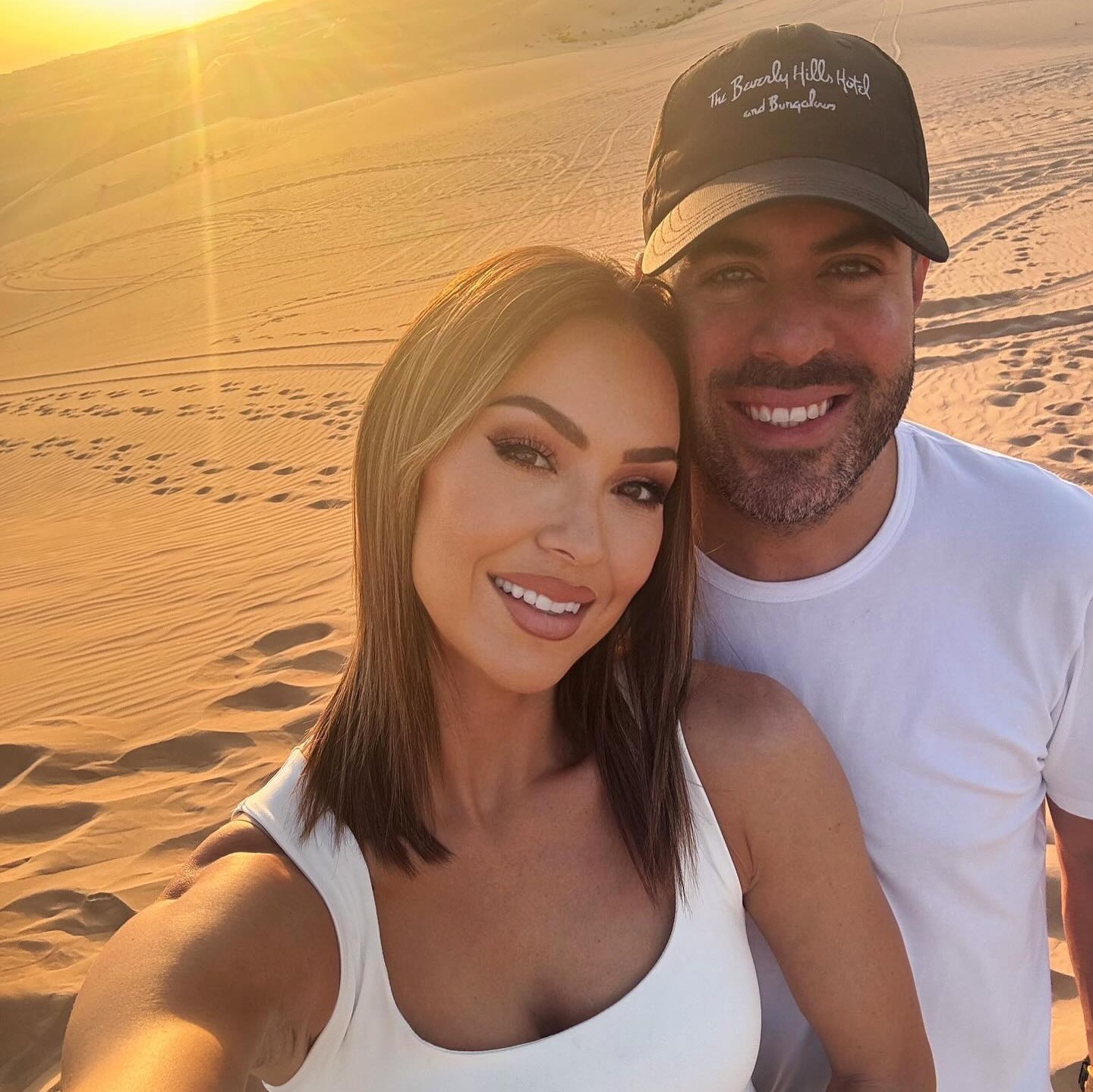 Η Δώρα Παντέλη με τον σύζυγό της John