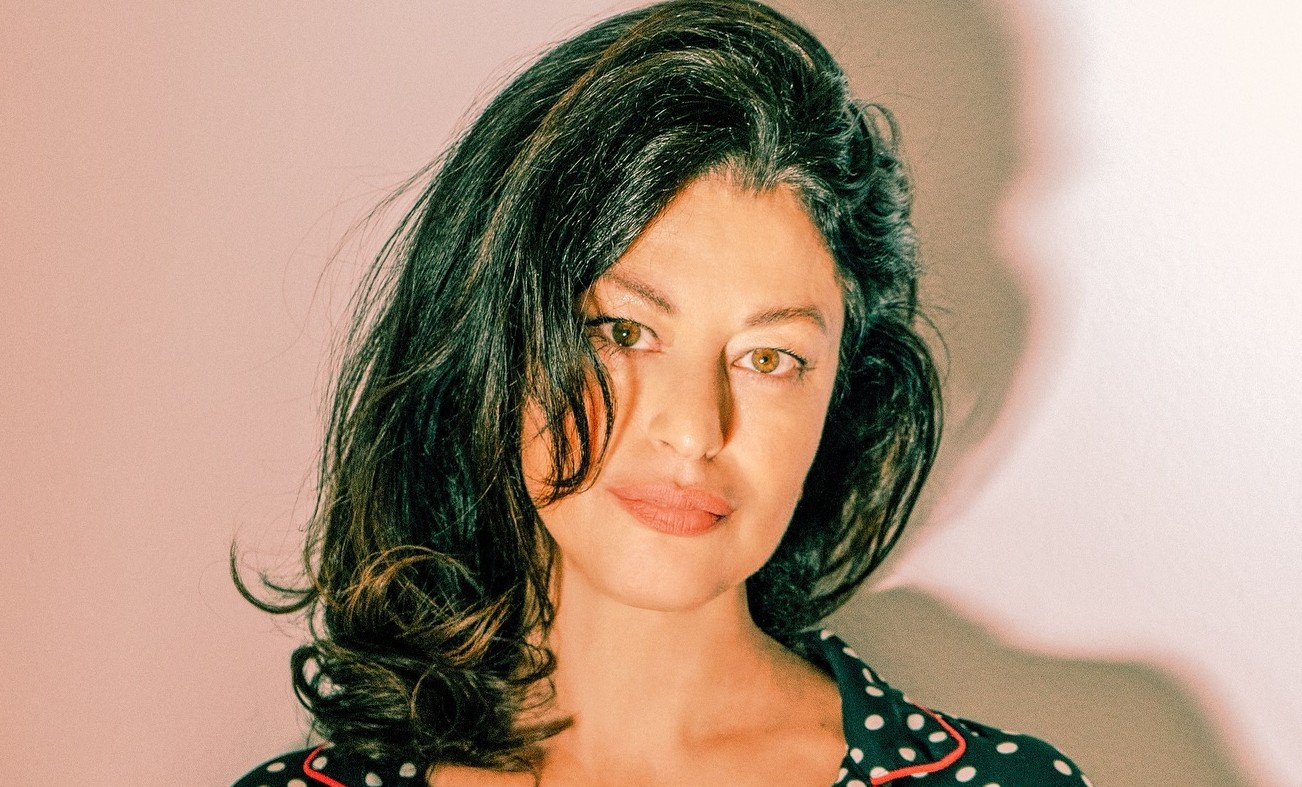 Η Δωροθέα Μερκούρη με πιτζάμες