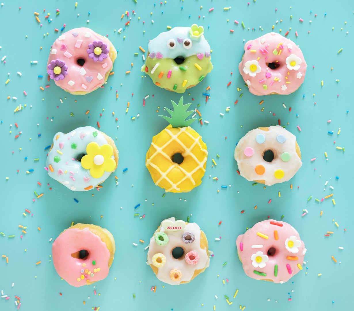 Ντόνατς διάφορα