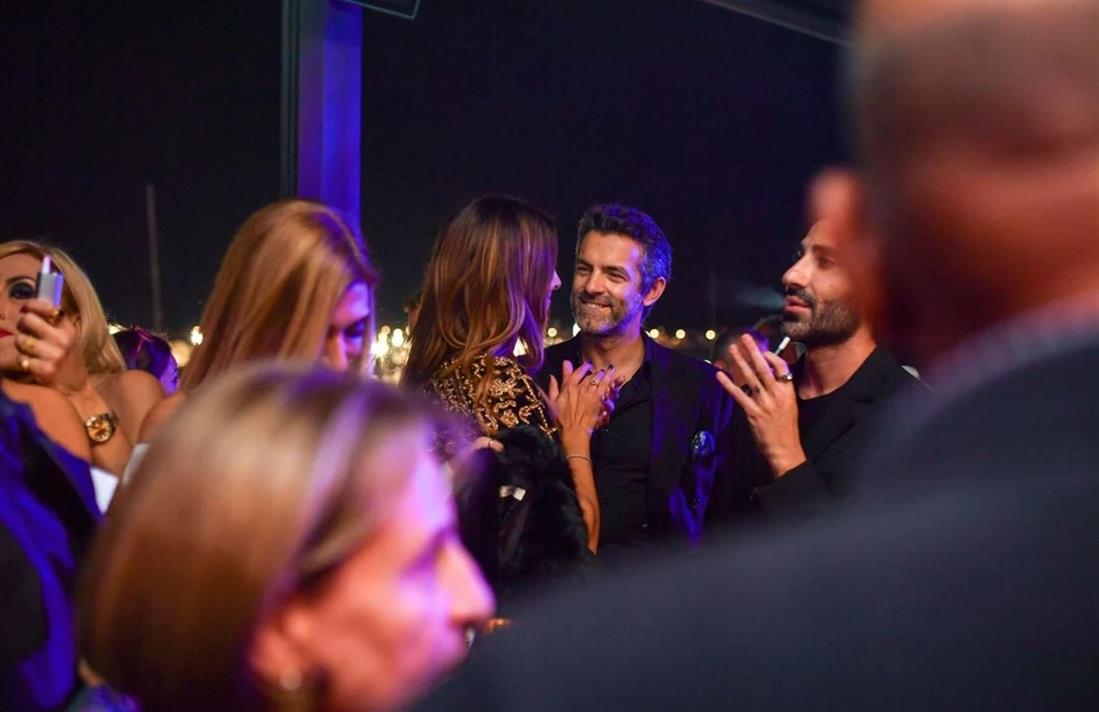 Ο Φϊλιππος Μιχόπουλος με την Κωνσταντίνα Ευρυπίδου