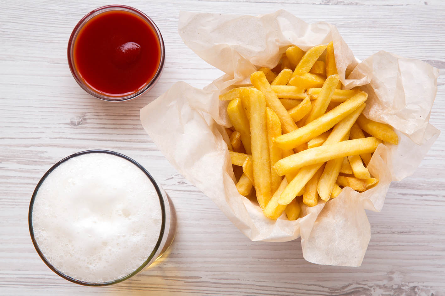 Τηγανιτές πατάτες