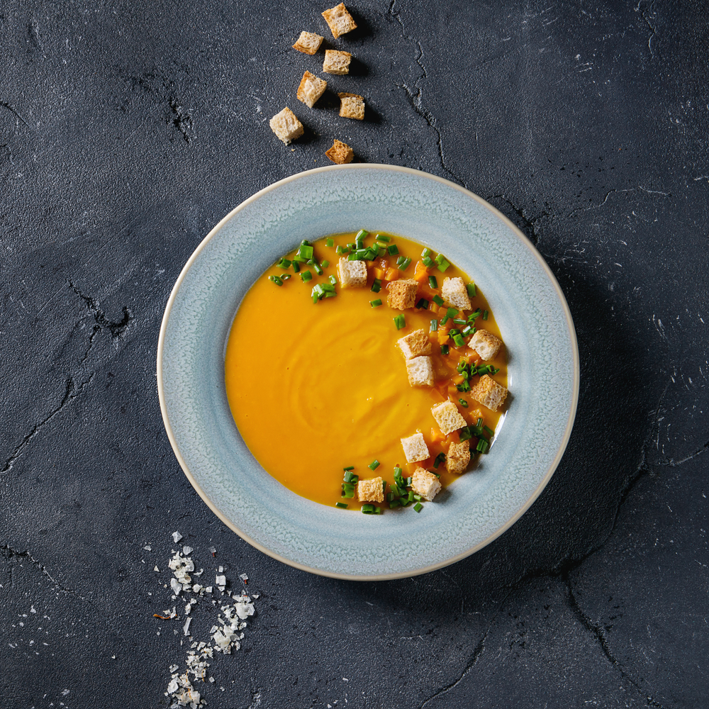 Σούπα από κολοκύθα και καρότα